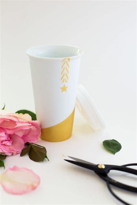 10 DIY Travel Mugs And Ways To Decorate Them - Shelterness