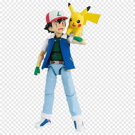 Ash Ketchum Pikachu Pokémon S.H. Figuarts Action & Toy Figures, pikachu ...