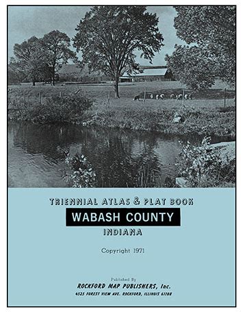 Indiana - Wabash County Plat Map & GIS - Rockford Map Publishers