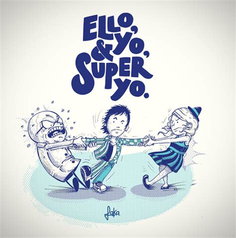 Ello, Yo, y Super Yo. | Cuento Ilustrado y Serigrafiado :: Behance