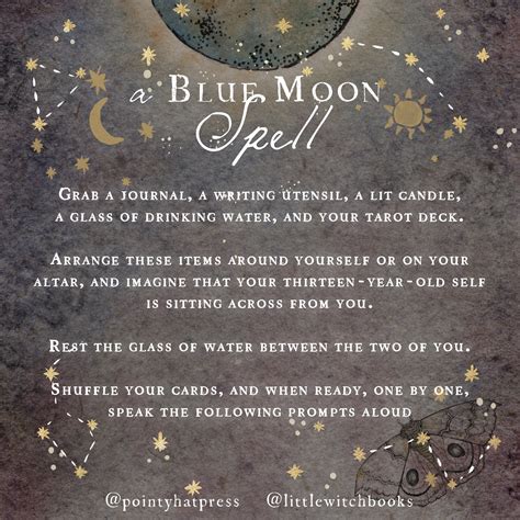 Channeling Messages Beneath the Blue Moon — Little Witch Books