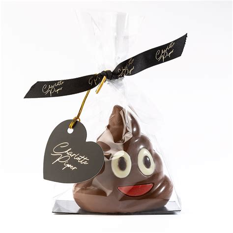 Charlotte Piper Poo Emoji Milk Chocolate 70g - Just In Time Gourmet