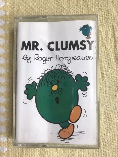 MR CLUMSY MR Men Books Cassette Story Tape Vintage Audio Book £11.00 - PicClick UK