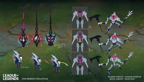 ArtStation - Star Nemesis Fiddlesticks (ingame concept) Ingame, Gundam Art, League Of Legends ...