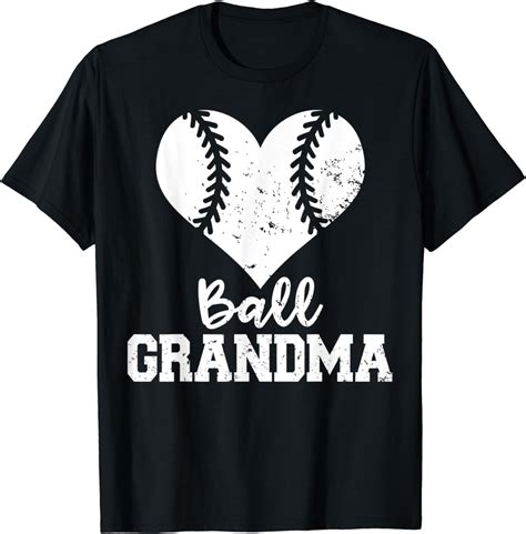 Amazon.com: Ball Grandma Funny Baseball Grandma T-Shirt : Clothing, Shoes & Jewelry