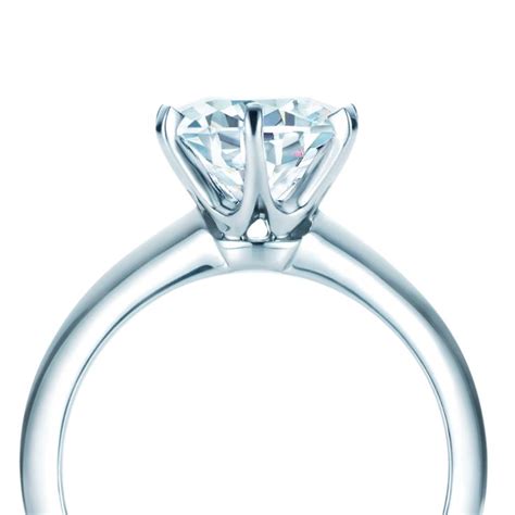 Tiffany & Co. - The Tiffany® Setting Engagement Ring in Platinum | Tiffany setting engagement ...