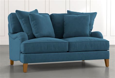 Abigail II Teal Loveseat | Love seat, Teal loveseat, Green loveseat