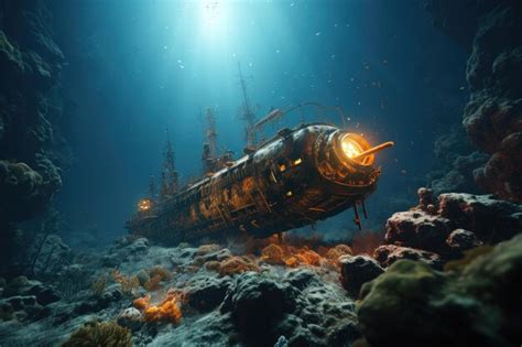 Premium Photo | Ancient shipwrecks and historical relics