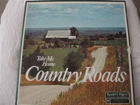 TAKE ME HOME COUNTRY ROADS 1980 READER'S DIGEST 8 VINYL BOX SET VARIOUS ARTISTS | Country roads ...