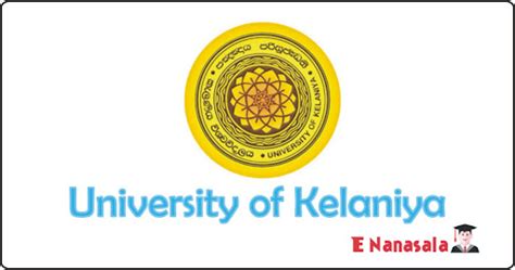 University of Kelaniya (UK) - Senior Lecturer