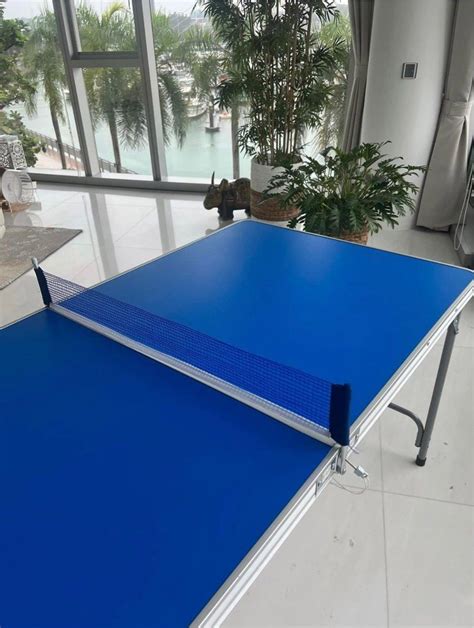 Very solid foldable table cum table tennis, Furniture & Home Living, Furniture, Tables & Sets on ...