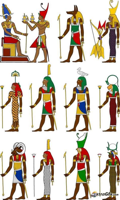 Ancient Egyptian Gods - ClipArt Best