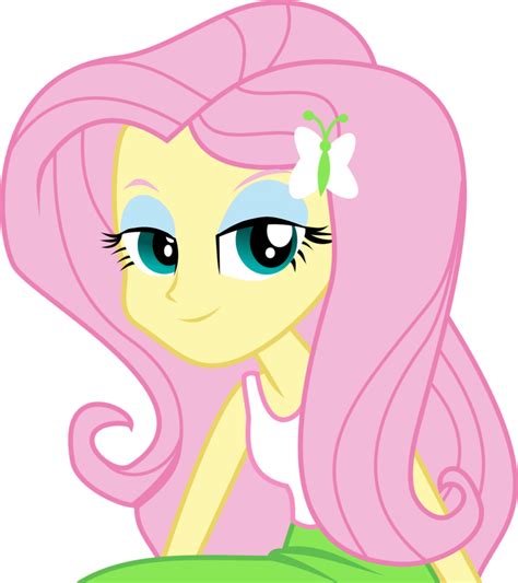 Equestria Girls Fluttershy by mlpixels on DeviantArt