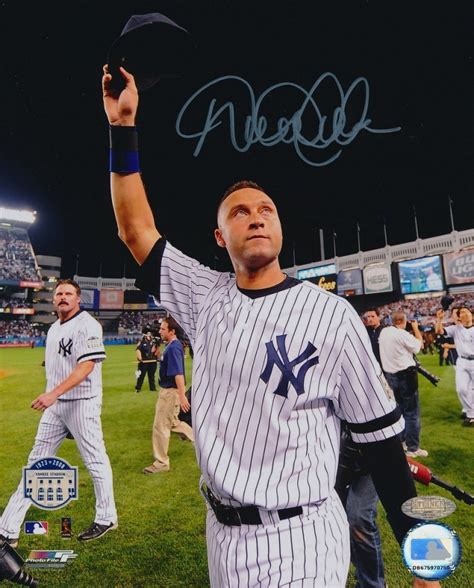 Derek Jeter Signed Yankees 8x10 Photo (Steiner COA) | Pristine Auction