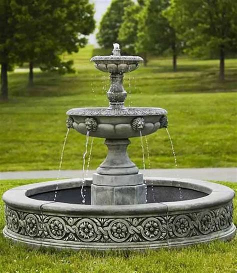 20 Enticing Water Fountain Designs for Your Garden - Talkdecor