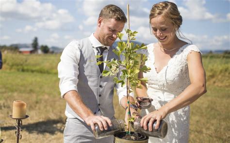 Tree Planting Ritual - Weddings Aberdeen - The Celebrant Angel