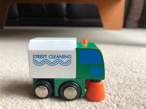 Wooden ELC toy street sweeper cleaning truck car | in Dawlish, Devon | Gumtree