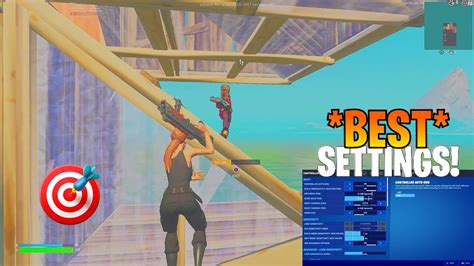 NEW *BEST* Controller Fortnite Settings LINEAR *AIMBOT/Piece Control* Chapter 4 Season 3 PS5 ...