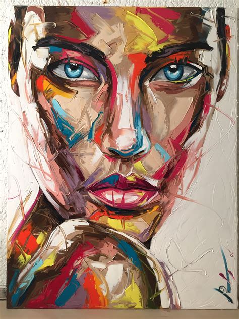 #envatomarket #art #amazing Face Oil Painting, Abstract Portrait Painting, Abstract Face Art ...