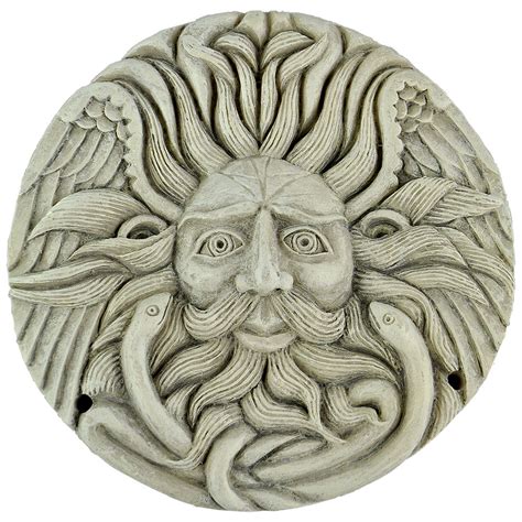 Belenos – Sun God Plaque (white) – The Millennial Gaia