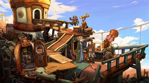 Deponia is an adventure game with amazing 2D graphics - Five New Screenshots Released