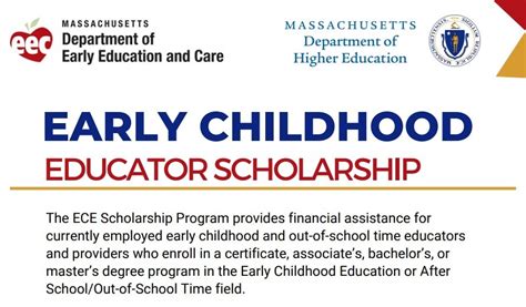 Early Childhood Education Scholarships - Mount Wachusett Community College