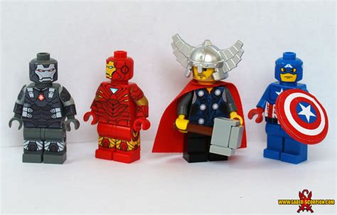 Marvel Avengers Minifigs | Custom LEGO Minifigures