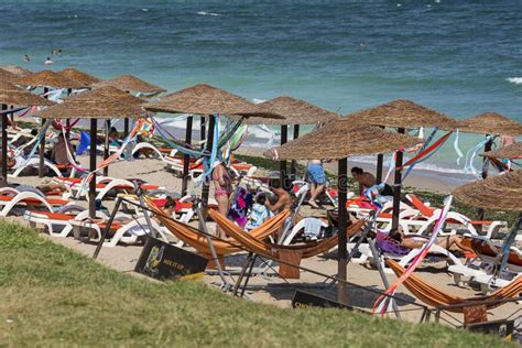 Relax On Vama Veche Beach, Romania Editorial Photo - Image of coastline ...