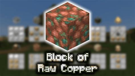 Block of Raw Copper - Wiki Guide - 9Minecraft.Net