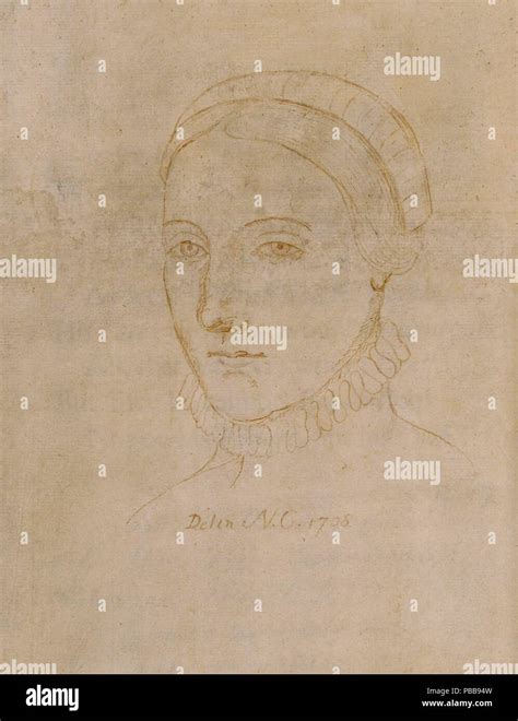 Portrait of Anne Hathaway (1555/6-1623), the wife of William Shakespeare. Museum: Colgate ...