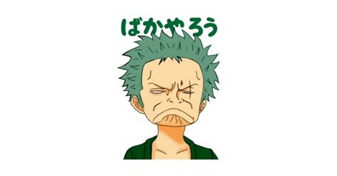 Zoro Funny Face - Roronoa Zoro - T-Shirt | TeePublic