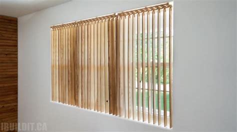 Wooden Vertical Blinds – Free Woodworking Plan.com