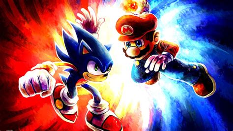 Sonic Vs Mario Wallpapers - Wallpaper Cave