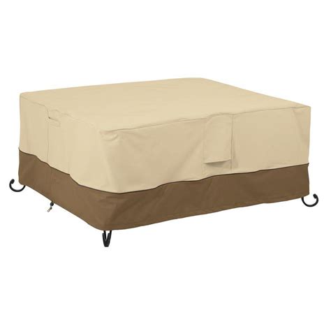 Classic Accessories Veranda 56 in. Rectangular Fire Pit Table Cover-55 ...