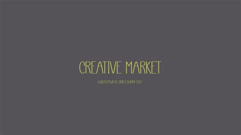 Creative Market Font : Download Free for Desktop & Webfont