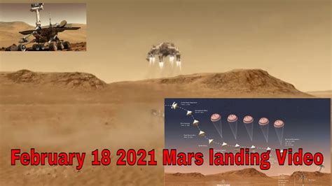 NASA Mars Landing 2021 | February 18 2021 Nasa Mars landing. - YouTube