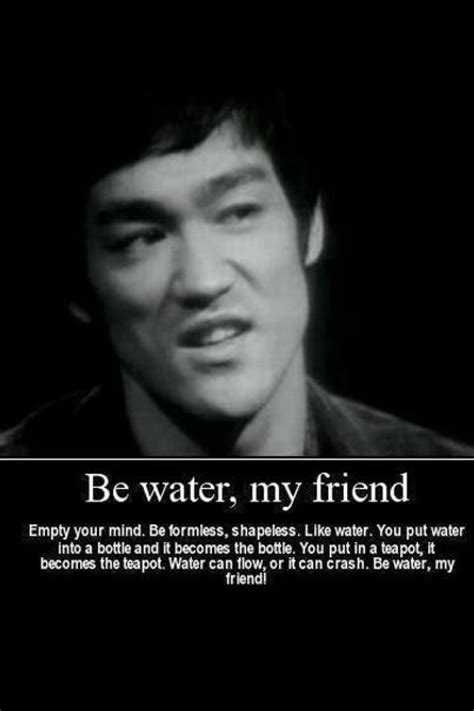 Be like water..Bruce lee's Quotes Poster 12x18 inch Be flexible as water by clicking here!! # ...