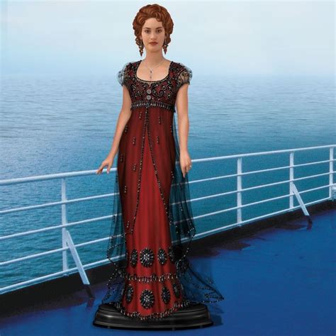 Kate Winslet as Rose, The Titanic Doll | Kate winslet, Titanic, Rose dress