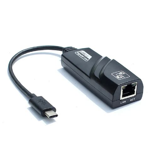 Мрежова карта за компютър за слод USB Gigabit Type C Lan Card 3.0 | ПРОТОН