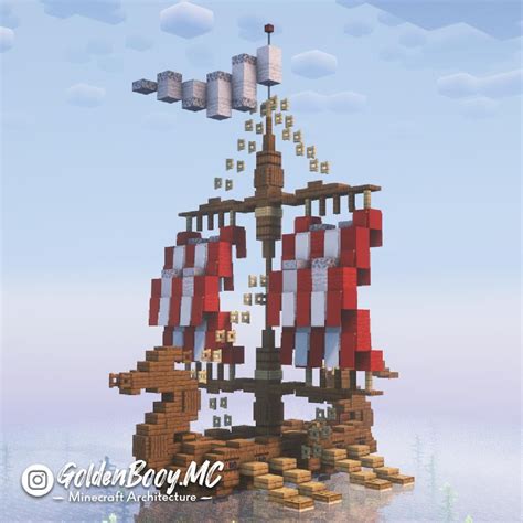 Viking Ship! : Minecraftbuilds