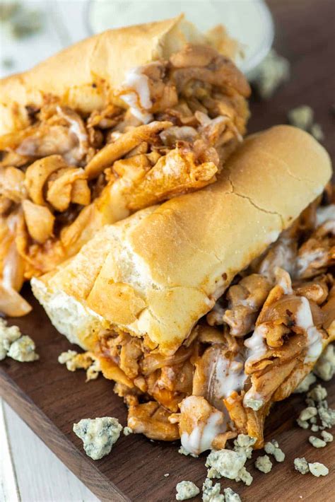 Buffalo Chicken Cheesesteak Recipe - Chisel & Fork