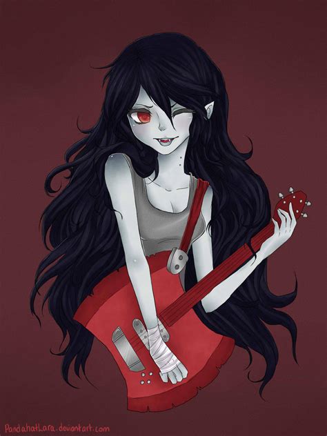 Marceline the Vampire Queen by PandaHatLara on DeviantArt