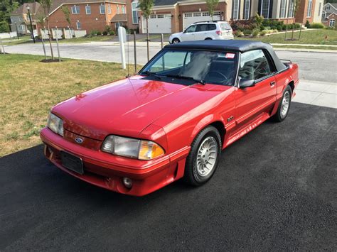 1987 Mustang GT Front View