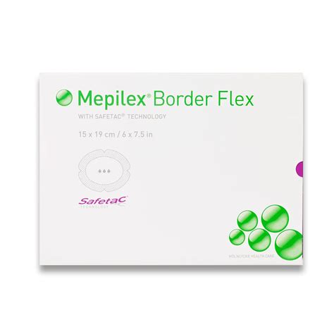 Mepilex Border Flex - pansement hydrocellulaire | 123Medical