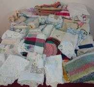 Lace Table Clothes, Doilies, Placemats + Runners - Sherwood Auctions