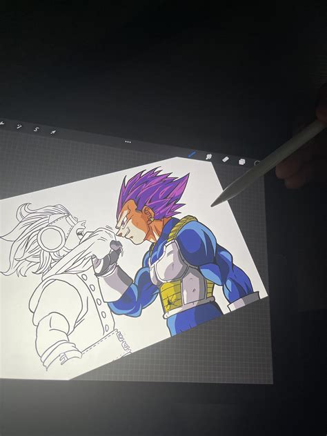 “Vegeta Vs Granolah” in progress. Any tips/suggestions are welcome 😁 ...