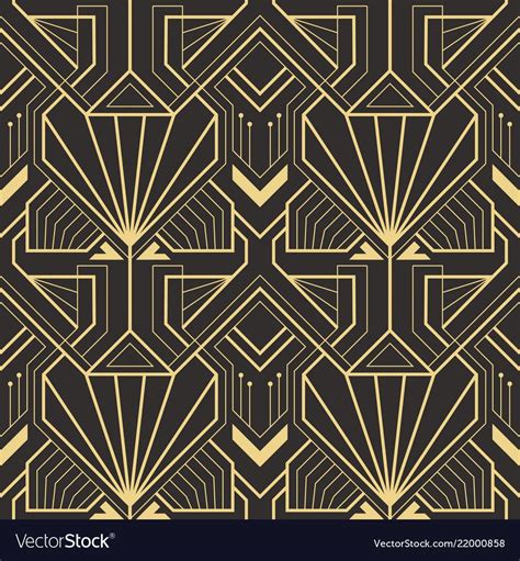 Art Deco Patterns Free Web This Free Art Deco Pack Features 45 Total Elements That Can Be Used ...