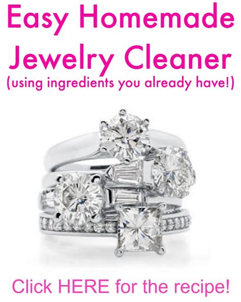 Homemade Jewelry Cleaner - Quick and Easy to do at home