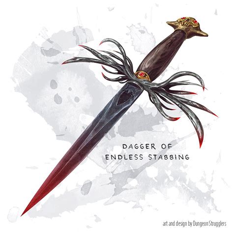 [Art][OC] Dagger of Endless Stabbing | Weapon (dagger) : r/aaDnDforMe