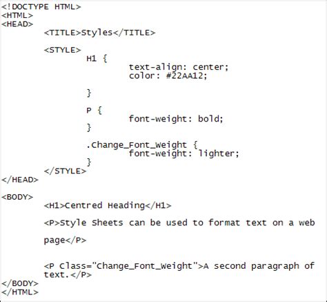 CSS Font Style, Font Weight, and Font Variant